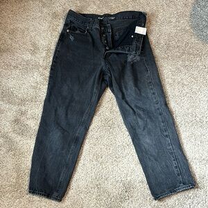 Old Navy slouchy-straight high rise jeans size 6